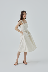 Asha Utility Dress in Sand