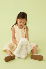 KIDS Riley Tiered Dress in Butter