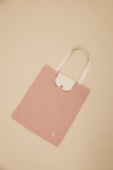 Foldable Tote Bag in Blush