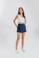 Queenie Broderie Top in White