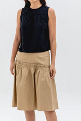 Pauline Sleeveless Top in Black