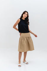 Pauline Sleeveless Top in Black
