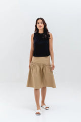 Pauline Sleeveless Top in Black