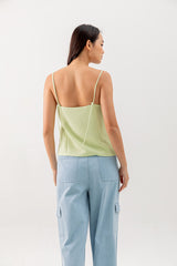 Yolanda Camisole Top in Light Green