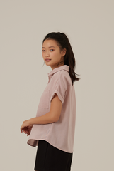 Elowen Collar Button Down Top