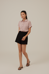 Elowen Collar Button Down Top