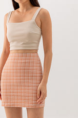 Bloom Crop Top in Oat