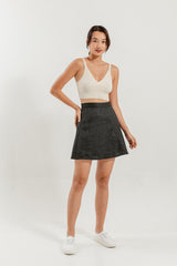 Ellie Low Bralette Top in White