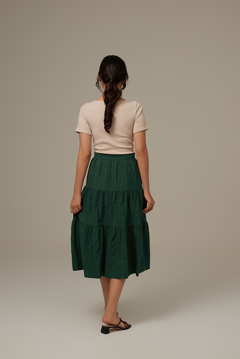 Shelby Knotted Top in Oat