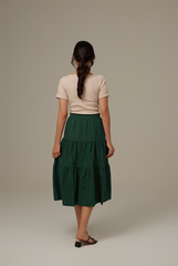 Shelby Knotted Top in Oat