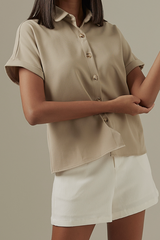 Elva Shirt in Sage Green