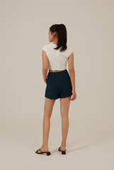Gillian Front Twist Top in White