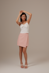 Candace Fitted Top in White