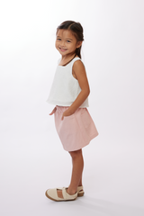 KIDS Janet Elastic Skirt in Pink
