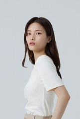 Ediva Fitted Top in Cream