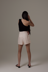Pamela Toga Top in Black