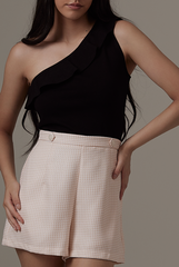 Pamela Toga Top in Black
