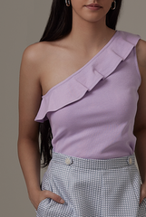 Pamela Toga Top in Lilac