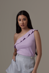Pamela Toga Top in Lilac