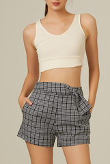 Thalia Racerback Bralette in Cream