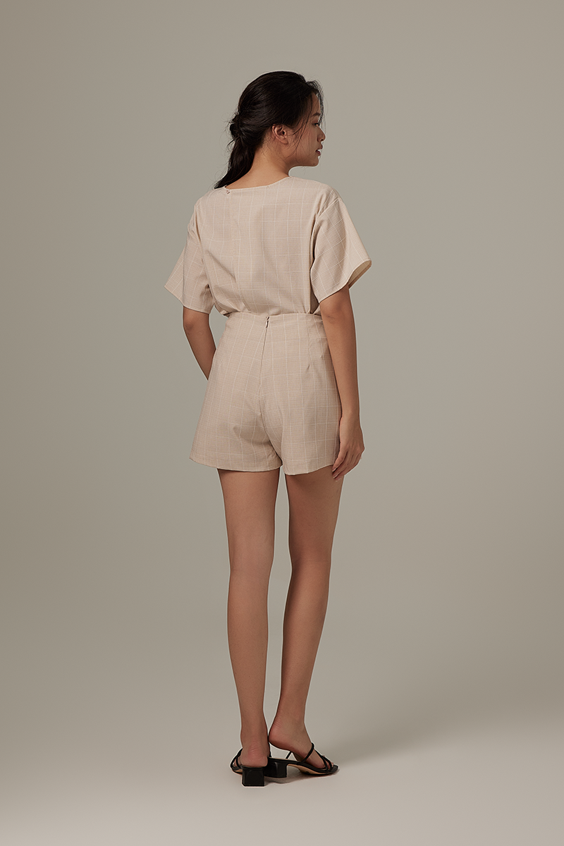 Ordens Boxy Top in Beige