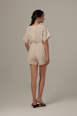Ordens Boxy Top in Beige