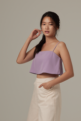 Ervy Spaghetti Straps Crop Top