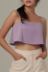 Ervy Spaghetti Straps Crop Top
