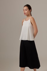 Lula Textured Swing Top In White