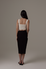 Herim Knotted Top in Rice