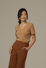 Karina V-neck Top