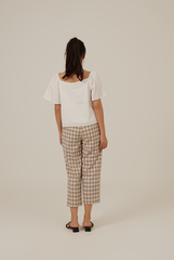Aileen Elasticated Blouse in White