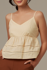 Richie Babydoll Top in Melon