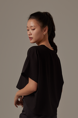 Rumiel Kimono Top in Black