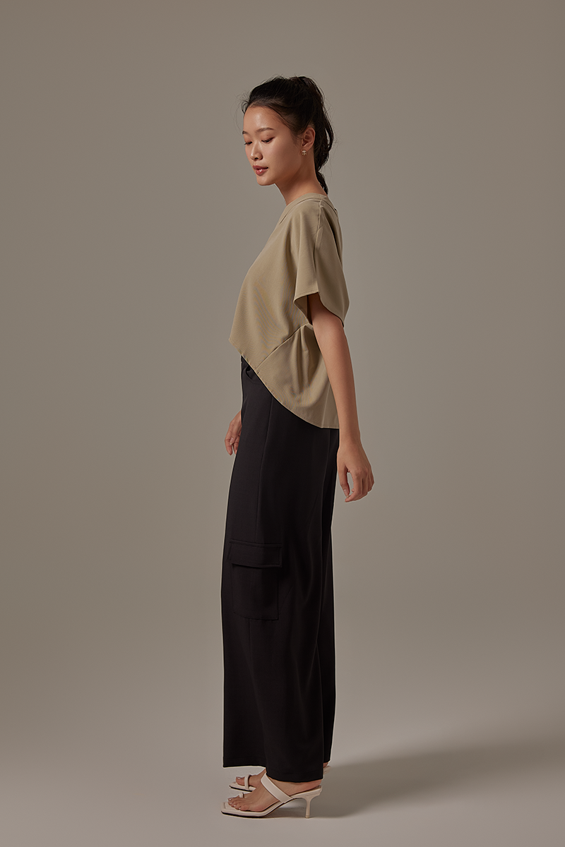 Rumiel Kimono Top in Tea