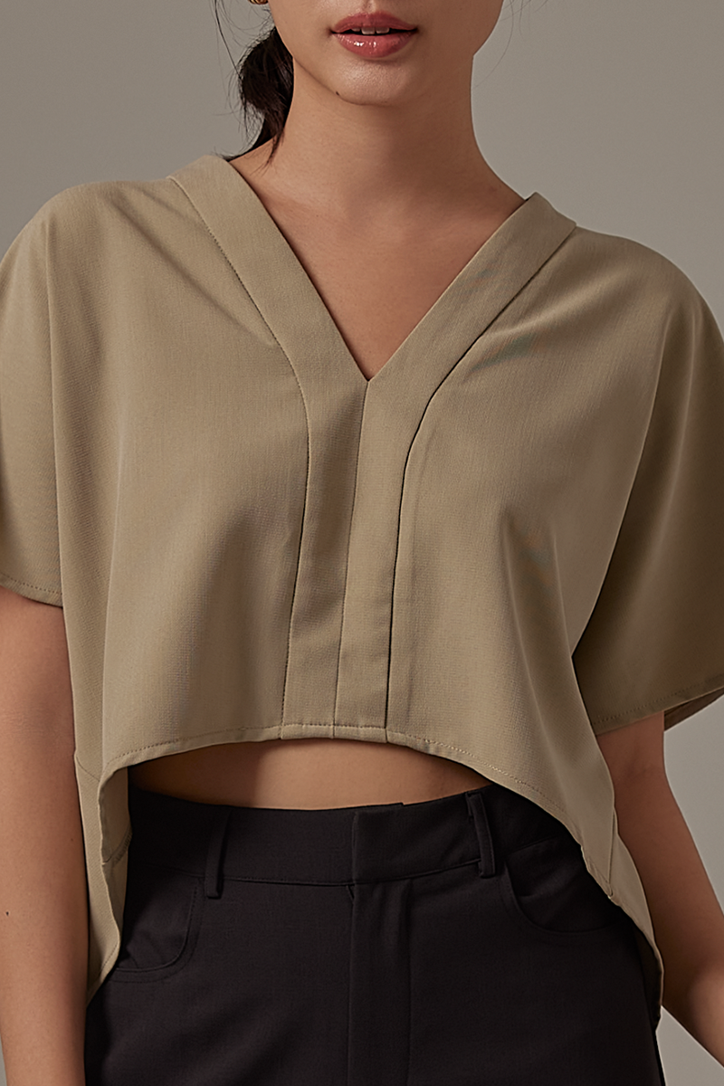 Rumiel Kimono Top in Tea