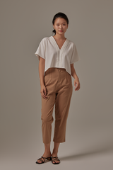 Rumiel Kimono Top in White