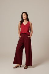 Irithel Tank Top in Cherry