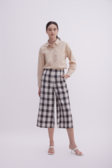 Armilla Button Down Shirt in Beige