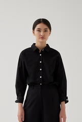 Armilla Button Down Shirt in Black