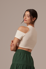 Kayra Cold Shoulder Top