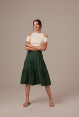 Kayra Cold Shoulder Top