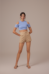 Kayra Cold Shoulder Top