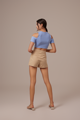 Kayra Cold Shoulder Top