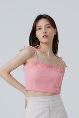 Celena Sweetheart Padded Bralette in Bubblegum