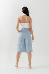 Germaine Culottes in Dusty Blue