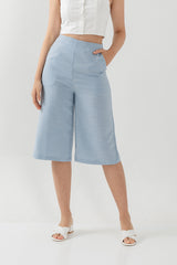 Germaine Culottes in Dusty Blue