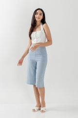 Germaine Culottes in Dusty Blue