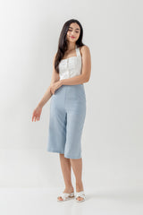 Germaine Culottes in Dusty Blue