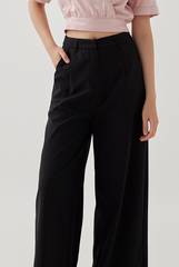 Tyra Long Pants in Black